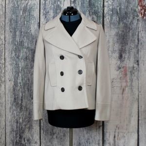 J. Crew Tan Wool Coat Size 4